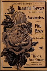 Cover of: Illustrated catalogue by C.A. Reeser Company