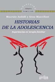 Cover of: Historias de la adolescencia: experiencias de terapia familiar