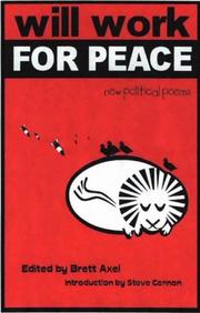 Cover of: Will Work For Peace: New Political Poems