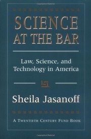 Cover of Science at the Bar