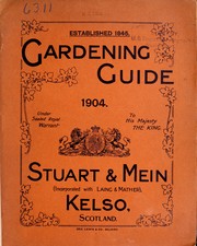 Gardening guide by Stuart & Mein