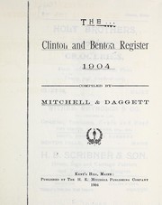 Cover of: The Clinton and Benton register, 1904 by Mitchell, H. E.