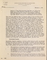 Cover of: Caution to county FSA supervisors (and their unit office personnel) as to their financial liability to the government in cases involving financial losses to the government resulting from their negligence in failing to handle repossessed property (and other similar situations) as prescribed by FSA instructions by United States. Farm Security Administration