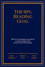 Cover of: The 90% Reading Goal