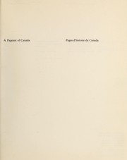 Cover of: A pageant of Canada : an exhibition arranged in celebration of the Centenary of Confederation = by Roy C. Strong