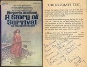Cover of: A Story of Survival by Marguerite de la Roque