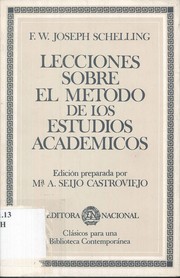 Cover of: Lecciones sobre el método de los estudios academicos