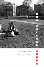 Cover of: How College Works