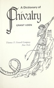 Cover of: A dictionary of chivalry