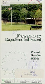 Fernow Experimental Forest by United States. Forest Service. Northern Research Station. Experimental Forest Network