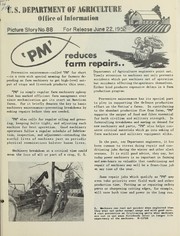 Cover of: 'PM' reduces farm repairs