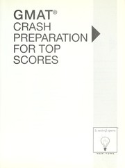 Cover of: GMAT : crash preparation for top scores by 