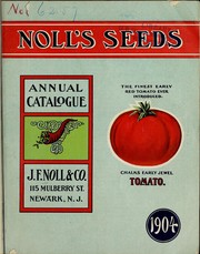Cover of: Selected varieties of vegetable seeds