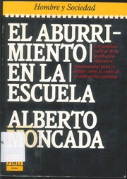 Cover of: El aburrimiento en la escuela  by 