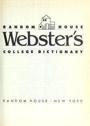 Cover of: Random House Webster's College