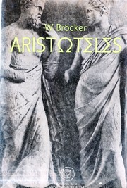 Cover of: Aristóteles, por Walter Bröcker by 
