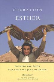 Cover of: Operation Esther: opening the door for the last Jews of Yemen