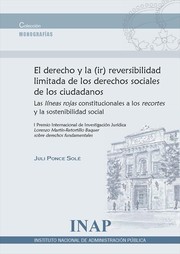 Cover of: El derecho y la (ir) reversibilidad limitada de los derechos sociales de los ciudadanos