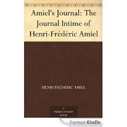 Amiel's Journal by Henri Frédéric Amiel