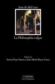 Cover of: La Philosophía vulgar