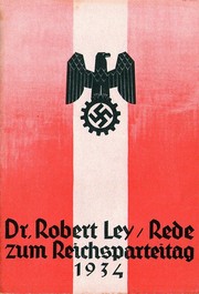 Cover of: Rede zum Reichsparteitag