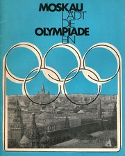 Cover of: Moskau lädt die Olympiade ein by Alexander Dobrow