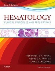 Cover of: Hematology: clinical principles and applications
