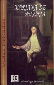 Cover of: Mariana de Austria by Manuel Ríos Mazcarelle
