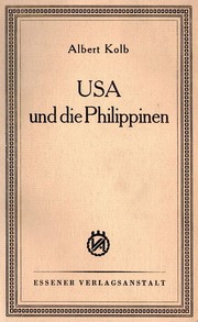Cover of: USA und die Philippinen