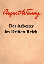 Cover of: Der Arbeiter im Dritten Reich