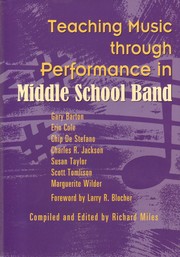 Teaching Music through Performance in Middle School Band