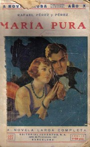 Cover of: María Pura by Rafael Pérez y Pérez