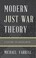 Cover of: Modern just war theory