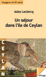 Cover of: Un séjour dans l'île de Ceylan by 