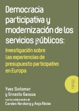 Cover of: Democracia participativa y modernizacion de los servicios públicos