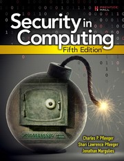 Security in Computing by Charles P. Pfleeger | Open Library