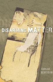 Cover of: Disarming Matter