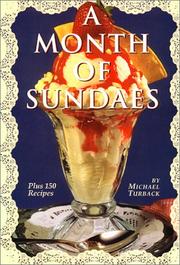 Cover of: A Month of Sundaes