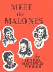 Meet the Malones (Beany Malone) by Lenora Mattingly Weber