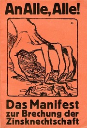 Cover of: Das Manifest zur Brechung der Zinsknechtschaft des Geldes