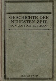 Cover of: Geschichte der neuesten Zeit: vom Frankfurt Frieden bis zur Gegenwart