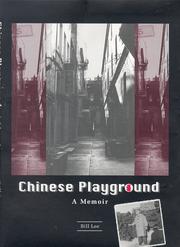 Cover of: Chinese playground: a memoir