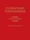 Cover of: Evidentiary Foundations