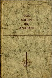 Cover of: Was sagen die andern? by 