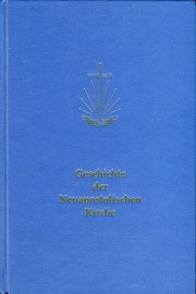 Cover of: Geschichte der neuapostolischen Kirche