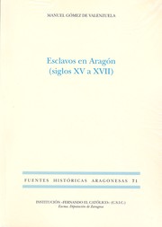Cover of: Esclavos en Aragón