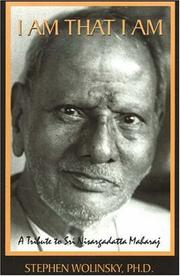 Cover of: I am that I am: a tribute to Sri Nisargadatta Maharaj