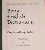Cover of: Beng-English dictionary by Alma Gottlieb