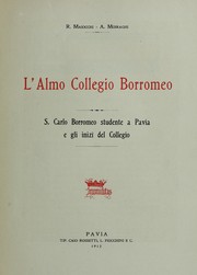 Cover of: L'Almo collegio Borromeo ...