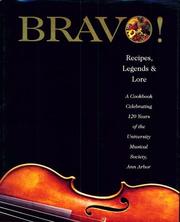 Cover of: Bravo! Recipes, Legends & Lore
